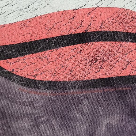 Rolling-Stones Cropped Shirt Womens XL 22x18 Tongue - Picture 12 of 14